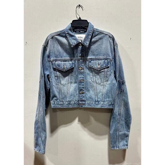 pistola Jackets & Blazers - Pistola Women Cropped Denim Jacket – R79 Wash